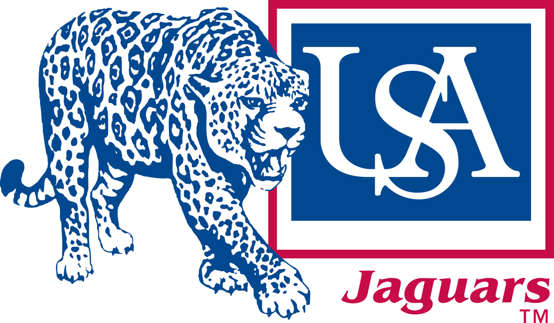 South Alabama Jaguars 1993-2007 Alternate Logo 02 iron on paper